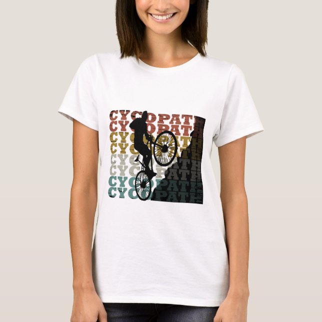 Cycopath funny cycling T-Shirt (Front)