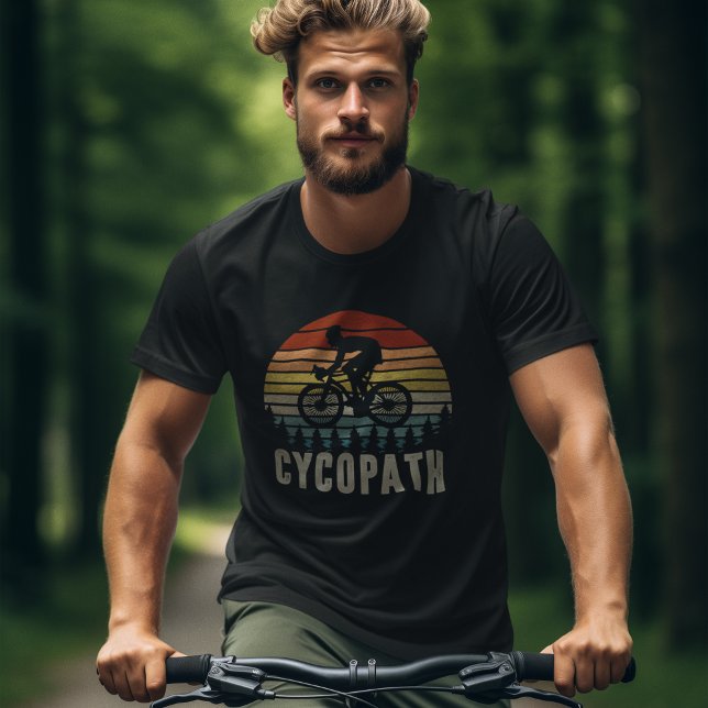 Cycopath | Funny Gift for Cyclist T-Shirt (Creator Uploaded)