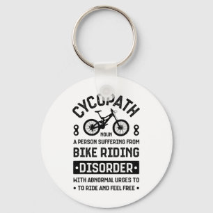 Cycopath Mountain Biking Cycling Mtb Bicycle Bike Key Ring