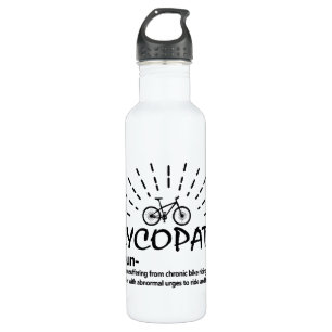 Cycopath Noun Bike Riding Water Bottle