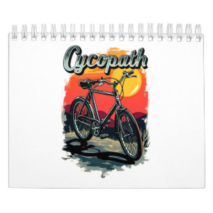 Cycopath: Sunset Bike Design  Calendar