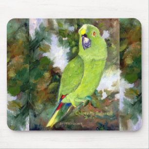 Cydney Yellow Naped Parrot Mouse Pad