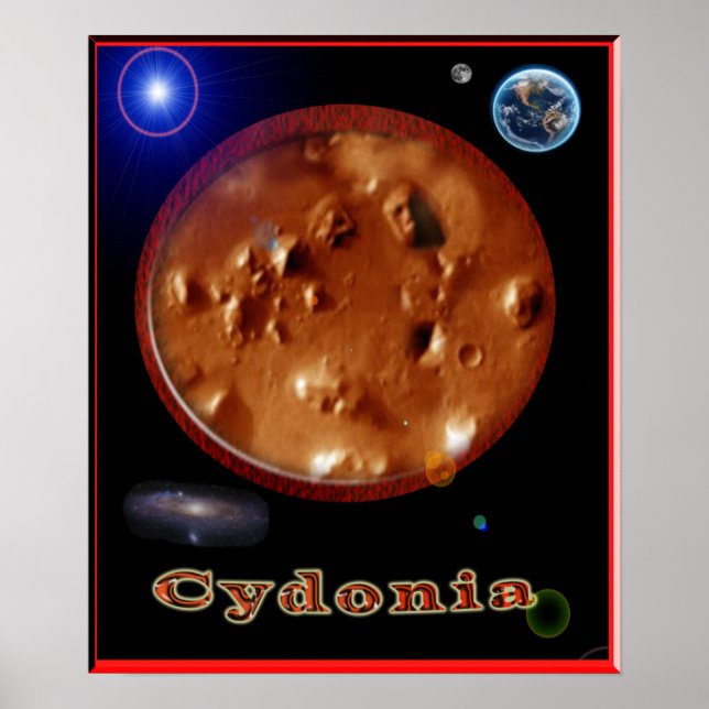 Cydonia Mars poster (Front)