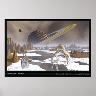 Cygnus IV Landing Poster