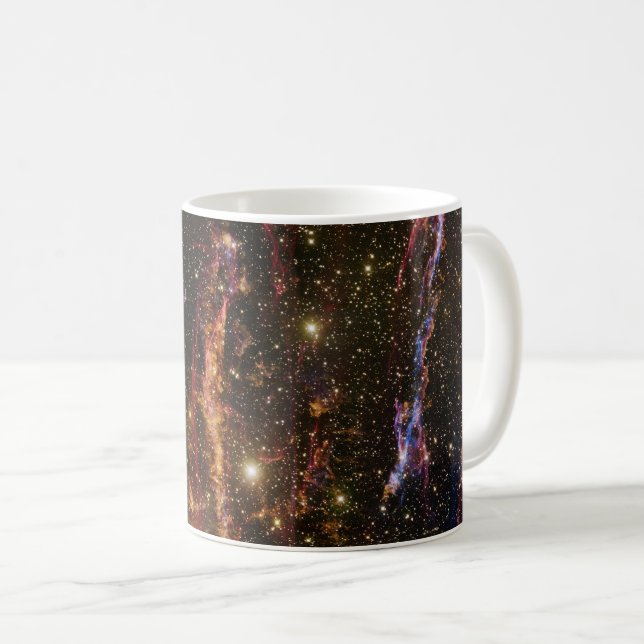 Cygnus Loop Nebula Coffee Mug (Front Right)