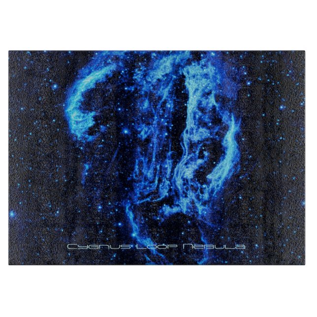 Cygnus Loop Nebula outer space picture Cutting Board (Front)