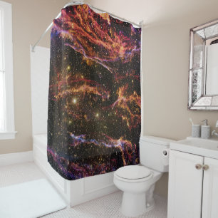 Cygnus Loop Nebula Shower Curtain