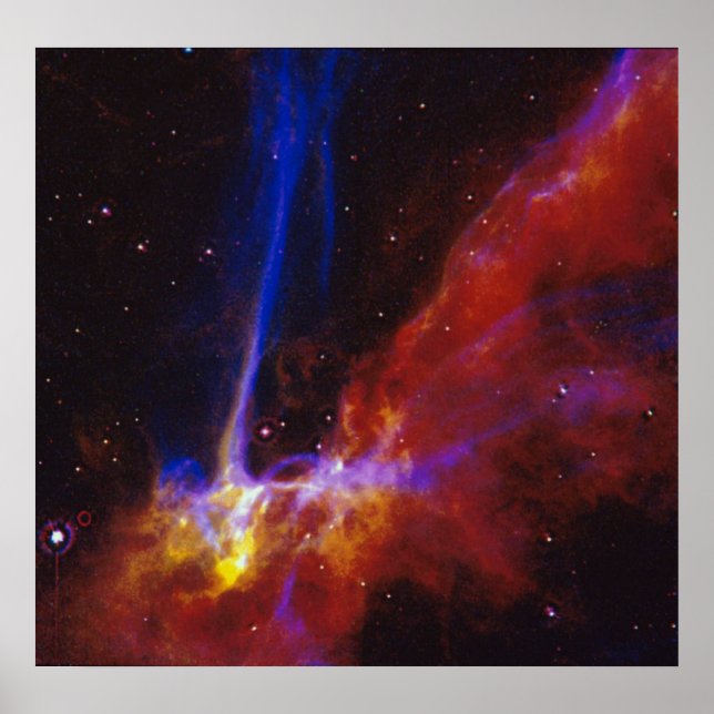 Cygnus Loop Supernova Remnant Poster Print (Front)