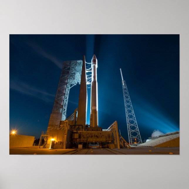 Cygnus Spacecraft Ready for Launch to the ISS Poster (Front)