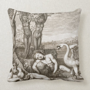 Cygnus Transformed into a Swan and Phaeton's Siste Cushion