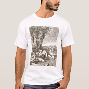 Cygnus Transformed into a Swan and Phaeton's Siste T-Shirt