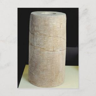 Cylinder B with a votive inscription Postcard