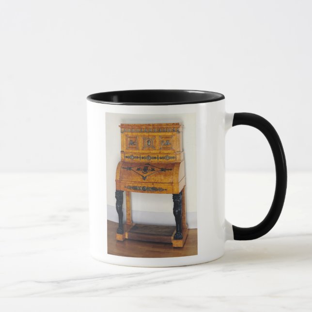 Cylinder front writing desk mug (Right)