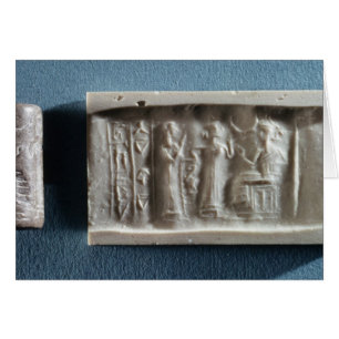 Cylinder seal depicting an evocation to the