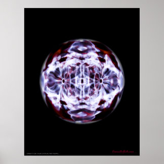 Cymatics Visible Sound Beta State Poster