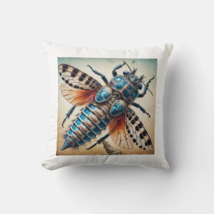 Cymatura Natural Colors 010924IREF232 - Watercolor Cushion