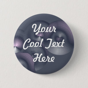 "Cymbalism II" Template 6 Cm Round Badge