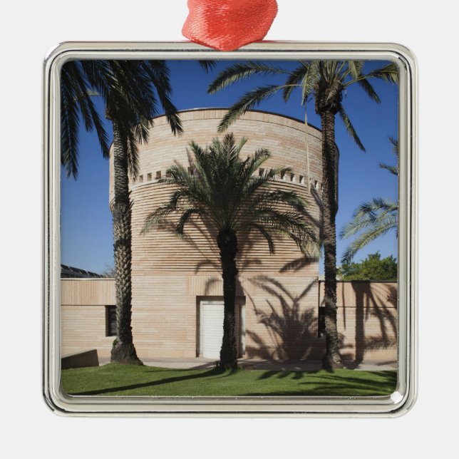 Cymbalista Synagogue Metal Tree Decoration (Front)