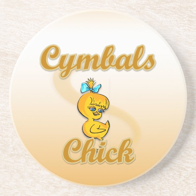 Cymbals Chick Coaster (Front)