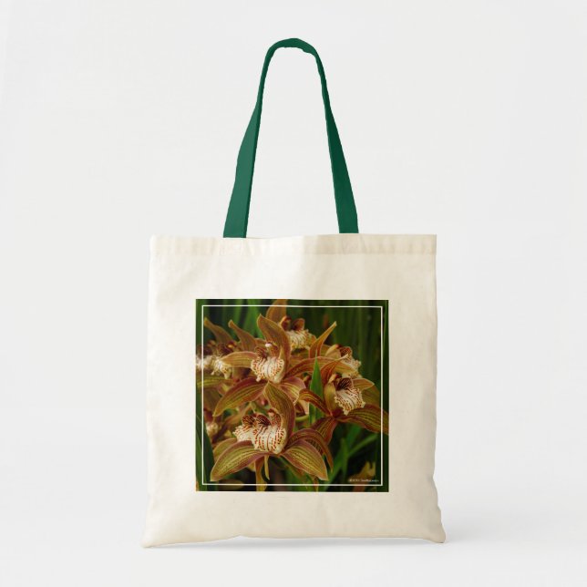 Cymbidium tracyanum tote bag (Front)