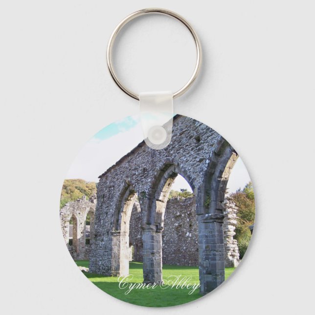 CYMER ABBEY WALES KEY RING (Front)