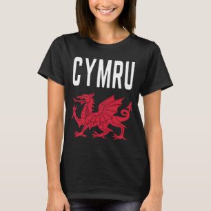 Cymru Cymraeg Wales Roots Rugby Proud To Be Welsh T-Shirt