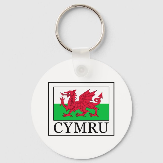 Cymru Key Ring (Front)