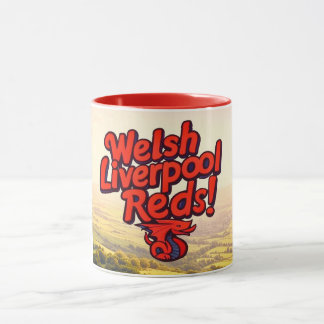 Cymru Kopite Fuel – Because Even Dragons Drink Tea Mug