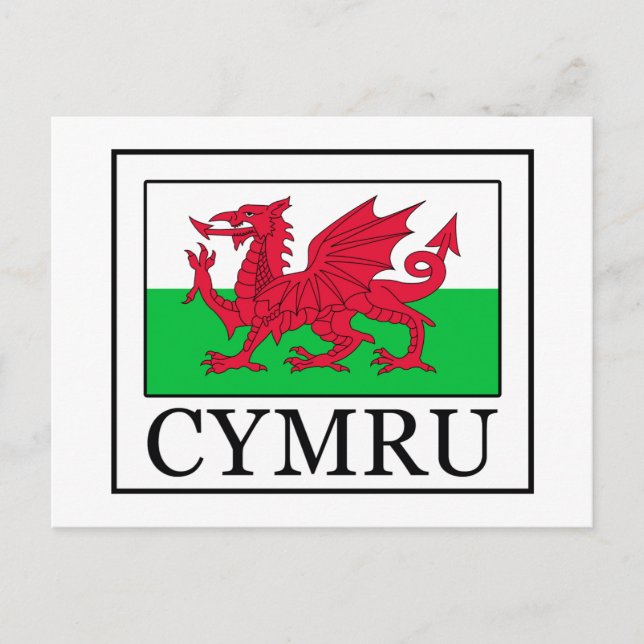 Cymru Postcard (Front)