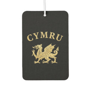 Cymru Shield Car Air Freshener
