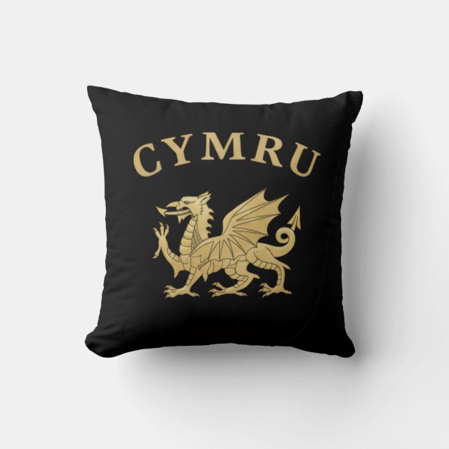 Cymru Shield Cushion (Front)