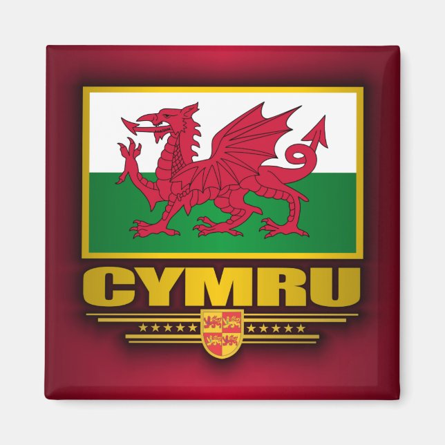 Cymru (Wales) Magnet (Front)