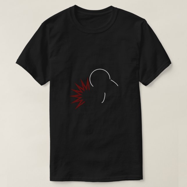 Cyndaquil Silhouette .png T-Shirt (Design Front)
