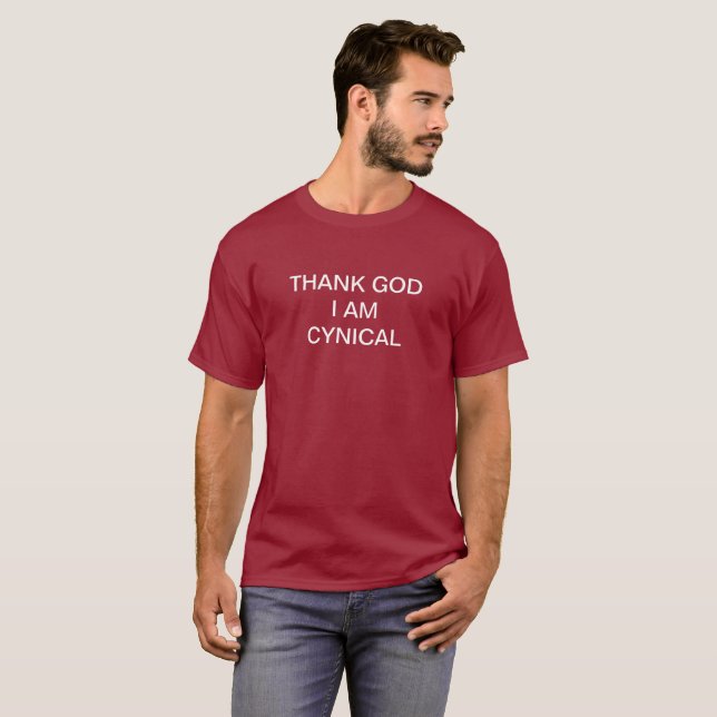 Cynical T-Shirt (Front Full)