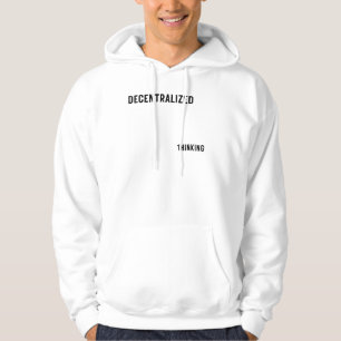 Cynical Typography Decentralised Thinking Hoodie