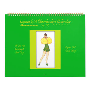 Cynna Girl Cheerleaders Calendar