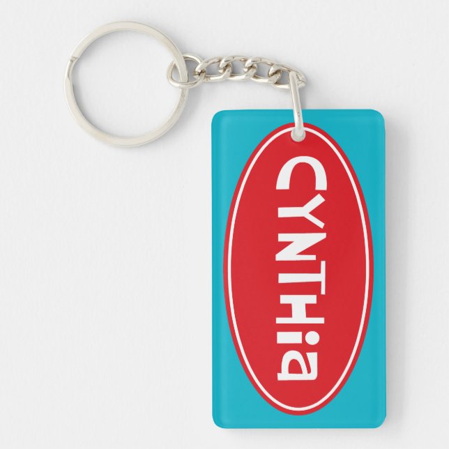 CYNTHIA Acrylic Keychain (Front)