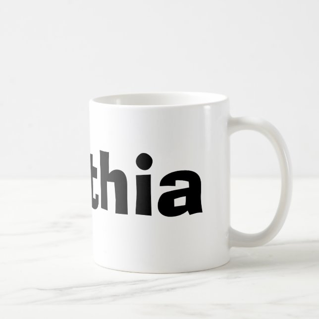 Cynthia Coffee Mug (Right)