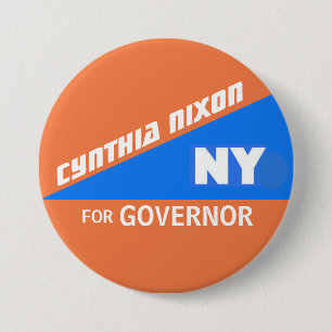 Cynthia Nixon for NY Governor 7.5 Cm Round Badge