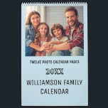 CYO Small 2026  Photo Family Friends Travel  Calendar<br><div class="desc">2026 Small PERSONALIZED PHOTO CALENDAR  - Create Your Own 2026 Photo Family Friends Travel -- one page per month -- easy fill / simple / modern. Use your favourite photos to create your own beautiful memory calendar. Any design questions,  just send a chat and we'll be delighted to assist.</div>