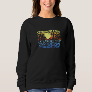 Cypremort Point Louisiana Beach La Beach Bum Us Ci Sweatshirt