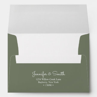 Cypress A7 Envelope minimalist & in inviting tone