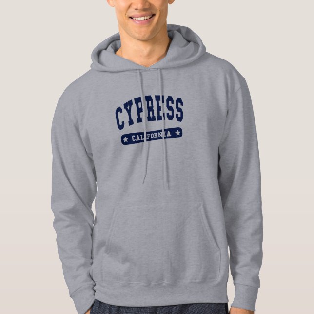 Cypress California College Style tee shirts (Front)