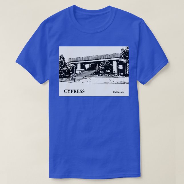 Cypress California TShirt 2 (Design Front)