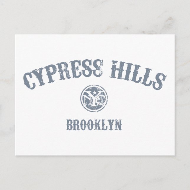 Cypress Hills Postcard (Front)