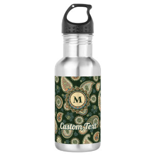 Cypress Paisley Pattern 532 Ml Water Bottle