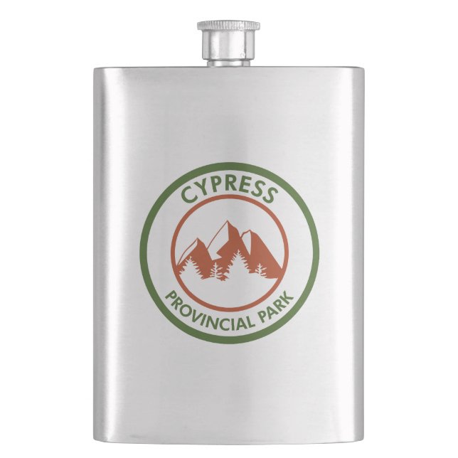 Cypress Provincial Park Hip Flask (Front)