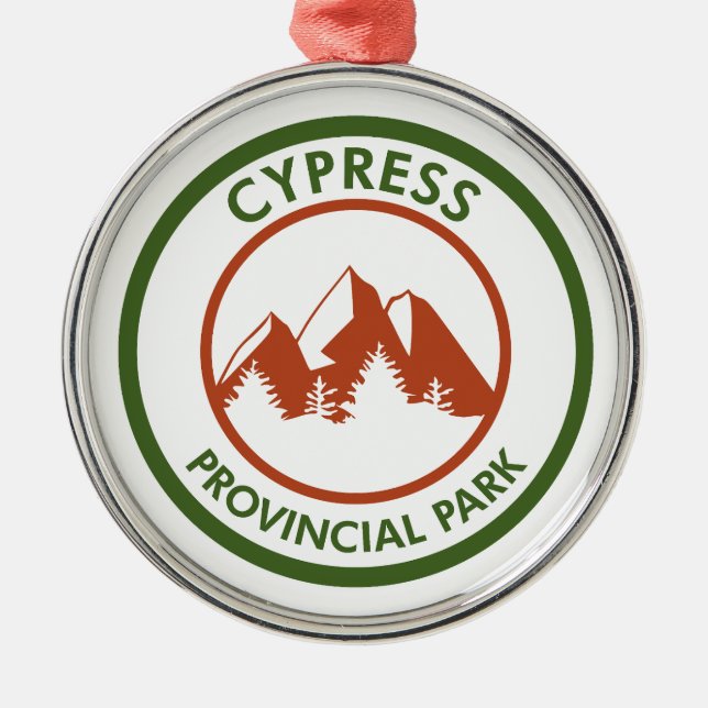 Cypress Provincial Park Metal Ornament (Front)