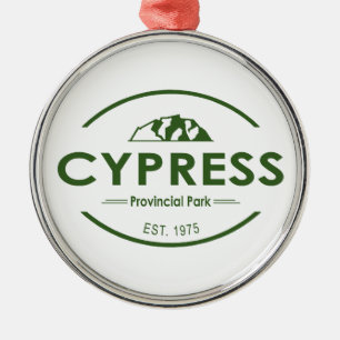 Cypress Provincial Park Metal Ornament
