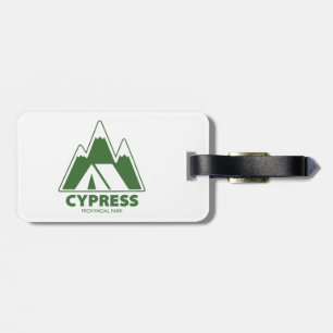 Cypress Provincial Park Mountains Camping Luggage Tag